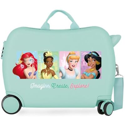 Disney Princess Kinderkoffer, starr, seitlicher Kombinationsverschluss, 4 Räder, Handgepäck aus ABS, einem Starren und leichten Material. Von Joumma Bags., Imagine, Talla única, Kinderkoffer 50 Disney Princess Kinderkoffer, starr, seitlicher Kombinationsverschluss, 4 Räder, Handgepäck aus ABS, einem Starren und leichten Material. Von Joumma Bags., Imagine, Talla única, Kinderkoffer 50