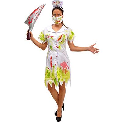 Ciao - Miss Toxic Nurse costume disguise girl woman adult (One size) Ciao - Miss Toxic Nurse costume disguise girl woman adult (One size)