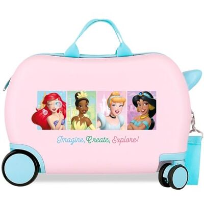 Disney Princess Kinderkoffer, starr, seitlicher Kombinationsverschluss, 4 Räder, Handgepäck aus ABS, einem Starren und leichten Material. Von Joumma Bags., Create & Explore, Talla única, Kinderkoffer Disney Princess Kinderkoffer, starr, seitlicher Kombinationsverschluss, 4 Räder, Handgepäck aus ABS, einem Starren und leichten Material. Von Joumma Bags., Create & Explore, Talla única, Kinderkoffer