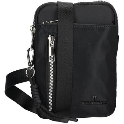 ENRICO BENETTI Janice 66766001 Crossbody tas Nylon Zwart ENRICO BENETTI Janice 66766001 Crossbody tas Nylon Zwart