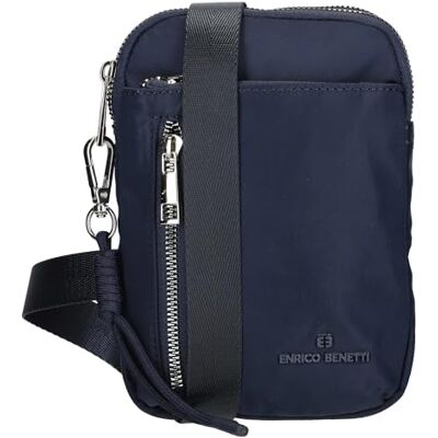 ENRICO BENETTI Janice 66766002 Crossbody tas Nylon Blauw ENRICO BENETTI Janice 66766002 Crossbody tas Nylon Blauw