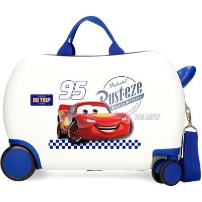 Disney Joumma Bags, Cars RD Trip, Kabinenkoffer, Kinderkoffer, aus ABS, einem Starren und leichten Material, multidirektionale Doppelräder, seitlicher Kombinationsverschluss., weiß, Kinderkoffer Disney Joumma Bags, Cars RD Trip, Kabinenkoffer, Kinderkoffer, aus ABS, einem Starren und leichten Material, multidirektionale Doppelräder, seitlicher Kombinationsverschluss., weiß, Kinderkoffer