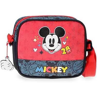 Disney Mickey Get Moving Umhängetasche Klein Mehrfarbig 18 x 15 x 5 cm Polyester, bunt, Kleine Umhängetasche Disney Mickey Get Moving Umhängetasche Klein Mehrfarbig 18 x 15 x 5 cm Polyester, bunt, Kleine Umhängetasche