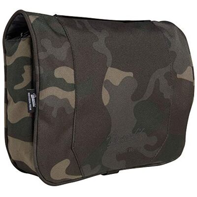 Brandit MOLLE TASCHE MAGAZINTASCHE/FLASCHENTASCHE/GÜRTELTASCHE ARMY MODULAR 13-TYPEN, Produkt:Waschtasche (groß), Farbe:Darkcamo Brandit MOLLE TASCHE MAGAZINTASCHE/FLASCHENTASCHE/GÜRTELTASCHE ARMY MODULAR 13-TYPEN, Produkt:Waschtasche (groß), Farbe:Darkcamo