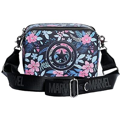 KARACTERMANIA Marvel Captain America Spring-IBiscuit Tasche, Mehrfarbig KARACTERMANIA Marvel Captain America Spring-IBiscuit Tasche, Mehrfarbig