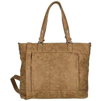 ENRICO BENETTI Ruby 66726010 Shopper PU laptop 15 inch Camel ENRICO BENETTI Ruby 66726010 Shopper PU laptop 15 inch Camel