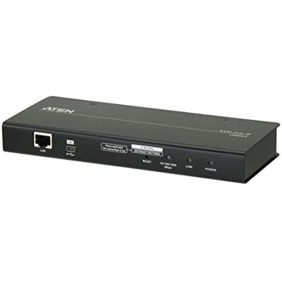 Aten CN8000A KVM Over IP-Steuereinheit, mit Virtueller Dträgerschnittstelle, schwarz Aten CN8000A KVM Over IP-Steuereinheit, mit Virtueller Dträgerschnittstelle, schwarz