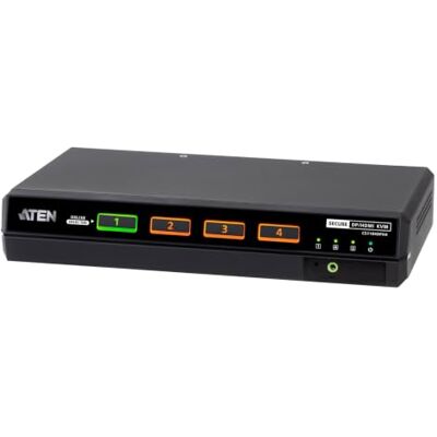 Aten CS1184DPH4 4-Port USB 5K DP/HDMI, Single Display Universal Secure KVM Switch Aten CS1184DPH4 4-Port USB 5K DP/HDMI, Single Display Universal Secure KVM Switch