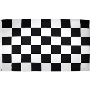 AZ FLAG Flagge Zielflagge Schwarzes Und Weisses 150x90 cm Schwarz-Weisse Rennflagge Fahne 100% Polyester mit Messing-Ösen 110g AZ FLAG Flagge Zielflagge Schwarzes Und Weisses 150x90 cm Schwarz-Weisse Rennflagge Fahne 100% Polyester mit Messing-Ösen 110g