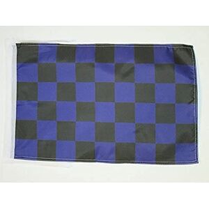 AZ FLAG Flagge Zielflagge Schwarz Und Blau 45x30 cm Mit Kordel Rennflagge Fahne 30 x 45 Cm Flaggen AZ FLAG Flagge Zielflagge Schwarz Und Blau 45x30 cm Mit Kordel Rennflagge Fahne 30 x 45 Cm Flaggen