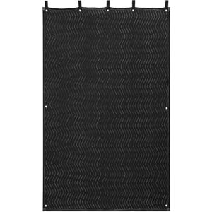 VEVOR Sounddecke 2032x1219 mm, Akustikdecke, Schalldämpfungsdecken, Schallschutzvorhang, Schallschutzdecke mit Ösen, Studio-Ösendecke, für Studio, Lichtblocker, Musikaufnahmen, Schwarz VEVOR Sounddecke 2032x1219 mm, Akustikdecke, Schalldämpfungsdecken, Schallschutzvorhang, Schallschutzdecke mit Ösen, Studio-Ösendecke, für Studio, Lichtblocker, Musikaufnahmen, Schwarz