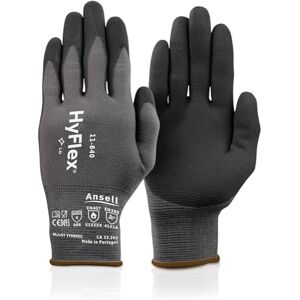 Ansell HyFlex 11-840 Professionelle Arbeitshandschuhe, Rutschfeste Nitril-Beschichtung, Industrie-Schutzhandschuhe für Mechanik, Werkstatt und Montage, Waschbare, Schwarz, Größe XS (1 Paar) Ansell HyFlex 11-840 Professionelle Arbeitshandschuhe, Rutschfeste Nitril-Beschichtung, Industrie-Schutzhandschuhe für Mechanik, Werkstatt und Montage, Waschbare, Schwarz, Größe XS (1 Paar)