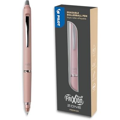 PILOT FriXion Ball Zone Pink in Geschenkbox Radierbarer Premium Tintenroller mit Thermosensitiver Tinte Nachfüllbar und Mit Gummierter Griffzone Schreibfarbe Schwarz Minenspitze in Medium PILOT FriXion Ball Zone Pink in Geschenkbox Radierbarer Premium Tintenroller mit Thermosensitiver Tinte Nachfüllbar und Mit Gummierter Griffzone Schreibfarbe Schwarz Minenspitze in Medium