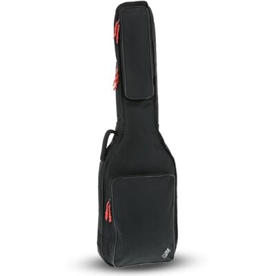 GEWA PURE Gitarren Gig-Bag Serie 120 für E-Bass, schwarz, 20 mm Schaumstoffpolsterung mit großer Notentaschen und Zubehörtasche GEWA PURE Gitarren Gig-Bag Serie 120 für E-Bass, schwarz, 20 mm Schaumstoffpolsterung mit großer Notentaschen und Zubehörtasche