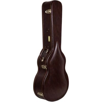 Crossrock Universeller Koffer für Akustikgitarren mit 14 Fret Gibson L-00 & Martin CEO, Edelstahlriegel, Schaumstofffutter, Metallfüße, Stauraum, Vintagebraun (CRW620-L00BR) Crossrock Universeller Koffer für Akustikgitarren mit 14 Fret Gibson L-00 & Martin CEO, Edelstahlriegel, Schaumstofffutter, Metallfüße, Stauraum, Vintagebraun (CRW620-L00BR)