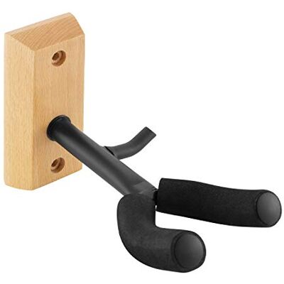 Tiger Wandhalterung, für eine Violine, mit Bogenhalter, GST21-BK Sichere Halterung zur Aufbewahrung von Violine und Bogen, platzsparend und stabil für Wandmontage Tiger Wandhalterung, für eine Violine, mit Bogenhalter, GST21-BK Sichere Halterung zur Aufbewahrung von Violine und Bogen, platzsparend und stabil für Wandmontage