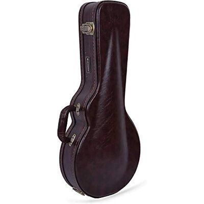 Crossrock CRW620MFBR Hartschalenkoffer für Mandoline im F-Stil, Vintage Braun Crossrock CRW620MFBR Hartschalenkoffer für Mandoline im F-Stil, Vintage Braun