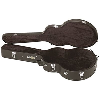 GEWA 523280 Arched Top Economy Gitarrenetui für ES-335 Semi-Akustik, Schwarz GEWA 523280 Arched Top Economy Gitarrenetui für ES-335 Semi-Akustik, Schwarz
