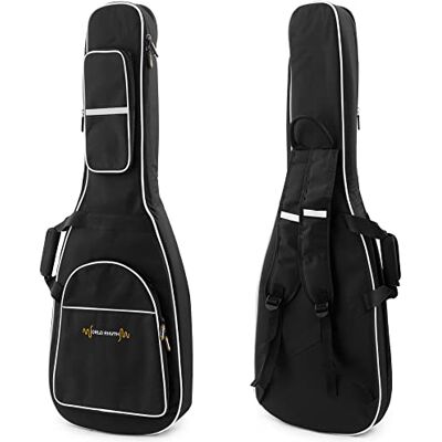 Tiger WR-108 Gigbag für E-Gitarren in voller Größe Ausgestattet mit Tragegriff und Schultergurten im Rucksack-Stil Mit externen Zubehörtaschen und einem reflektierenden Streifen Tiger WR-108 Gigbag für E-Gitarren in voller Größe Ausgestattet mit Tragegriff und Schultergurten im Rucksack-Stil Mit externen Zubehörtaschen und einem reflektierenden Streifen