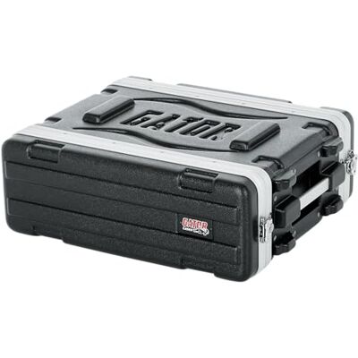 Gator Cases Leichtes, geformtes 3U-Rack-Gehäuse mit hochbelastbaren Verschlüssen; geringe Tiefe von 36 cm, 3U (GR-3S) Gator Cases Leichtes, geformtes 3U-Rack-Gehäuse mit hochbelastbaren Verschlüssen; geringe Tiefe von 36 cm, 3U (GR-3S)