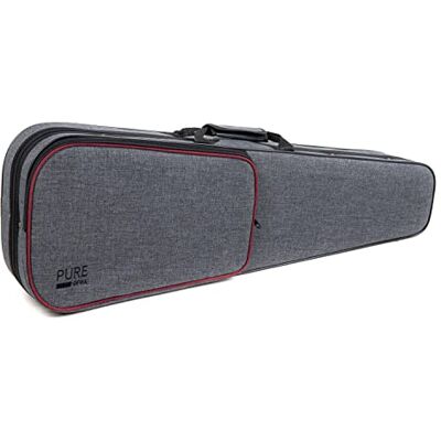 GEWA PURE Violinkoffer in grau mit Rucksackriemen und Tragegriff 3/4 GEWA PURE Violinkoffer in grau mit Rucksackriemen und Tragegriff 3/4