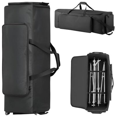 VEVOR Schlagzeugtasche, Drummer Hardware Bag, 1020x470x330 mm, mit verstellbaren Schulterriemen, Rollen & 4 Außentaschen, wasserabweisend & gepolstert, sicherer Transport von Equipment & Instrumente VEVOR Schlagzeugtasche, Drummer Hardware Bag, 1020x470x330 mm, mit verstellbaren Schulterriemen, Rollen & 4 Außentaschen, wasserabweisend & gepolstert, sicherer Transport von Equipment & Instrumente
