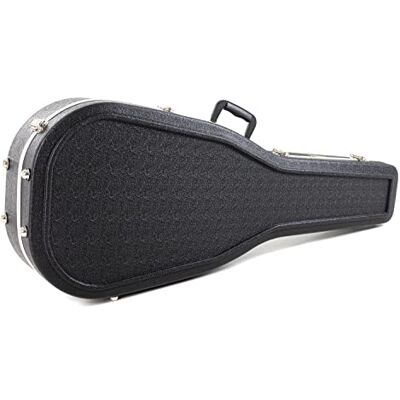 GEWA Gitarrenkoffer für Konzertgitarre, Schwarz, Einfarbig, Hartschale aus Acrylnitril-Butadien-Styrol (ABS), Reißverschluss, Webgriff, 4.1 kg, EAN: 4046662018706 GEWA Gitarrenkoffer für Konzertgitarre, Schwarz, Einfarbig, Hartschale aus Acrylnitril-Butadien-Styrol (ABS), Reißverschluss, Webgriff, 4.1 kg, EAN: 4046662018706
