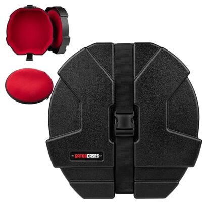 Gator Cases Grooves-Serie Snare Drum Case Koffer 14" x 5" Mikrosamt-Innenfutter, stapelbar, wetterfest – Mit Tragegriff und Trommelfell-Tasche (GPC1405SD) Gator Cases Grooves-Serie Snare Drum Case Koffer 14" x 5" Mikrosamt-Innenfutter, stapelbar, wetterfest – Mit Tragegriff und Trommelfell-Tasche (GPC1405SD)