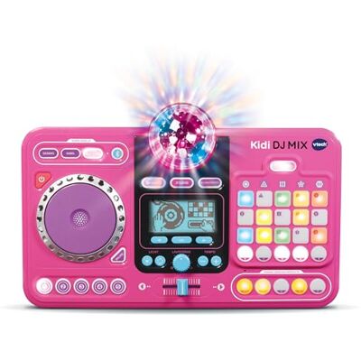 VTECH Kidi DJ Mix - Rózsaszín - Játékműszer VTECH Kidi DJ Mix - Rózsaszín - Játékműszer