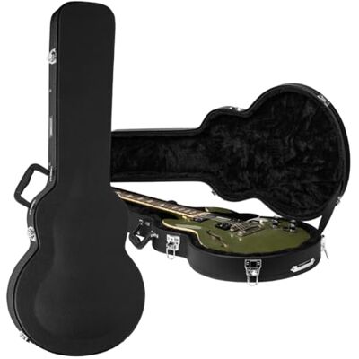 Gator Cases Holz Gitarrenkoffer für Semi-Hollow & 339 Style E-Gitarren, robuster Schutz für Transport & Lagerung (GWE-339) Gator Cases Holz Gitarrenkoffer für Semi-Hollow & 339 Style E-Gitarren, robuster Schutz für Transport & Lagerung (GWE-339)