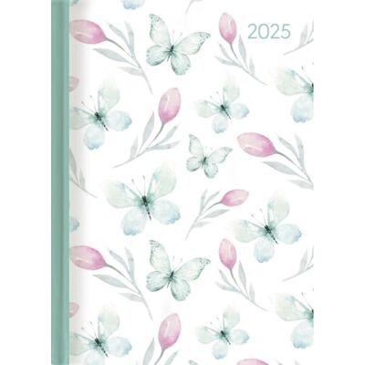 Alpha Ladytimer Butterfly 2025 Taschenkalender, 10,7x15,2cm, Kalender mit 192 Seiten, Notizmöglichkeiten nach jedem Tag, Mondphasen und internationales Kalendarium Alpha Ladytimer Butterfly 2025 Taschenkalender, 10,7x15,2cm, Kalender mit 192 Seiten, Notizmöglichkeiten nach jedem Tag, Mondphasen und internationales Kalendarium