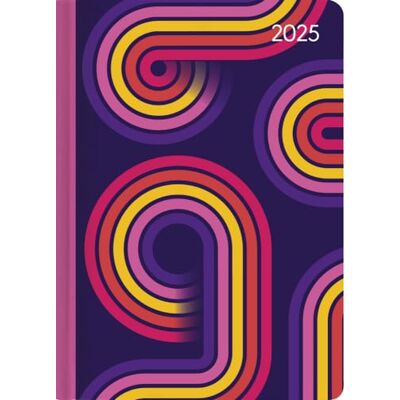 Alpha Ladytimer Retro 2025 Taschenkalender, 10,7x15,2cm, Kalender mit 192 Seiten, Notizmöglichkeiten, Bucket List, Mondphasen und internationales Kalendarium Alpha Ladytimer Retro 2025 Taschenkalender, 10,7x15,2cm, Kalender mit 192 Seiten, Notizmöglichkeiten, Bucket List, Mondphasen und internationales Kalendarium