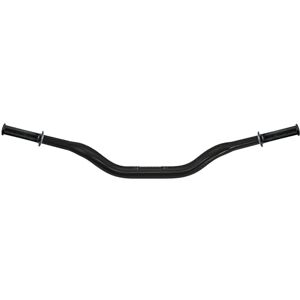 ACCOSSATO Lenkerstange schwarz aus Aluminium mit einem Paar Racing-Griffe aus halbstarrem schwarzem Gemisch für Suzuki V-Strom 1000 2014 bis 2016 (CC 1000), Durchmesser 28,5 mm, mittlere Höhe ACCOSSATO Lenkerstange schwarz aus Aluminium mit einem Paar Racing-Griffe aus halbstarrem schwarzem Gemisch für Suzuki V-Strom 1000 2014 bis 2016 (CC 1000), Durchmesser 28,5 mm, mittlere Höhe