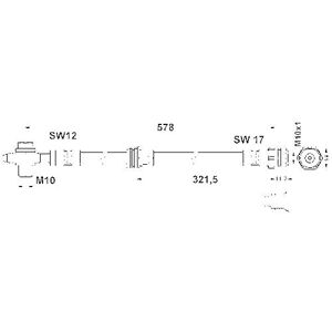 Audi modell 24514305783 - Fékhálócső Q3/Tiguan Audi modell 24514305783 - Fékhálócső Q3/Tiguan
