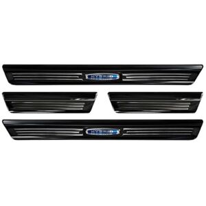 Avisa Schwarz Edelstahl Einstiegsleisten kompatibel mit Volkswagen Golf VIII Hatchback/Variant 2020-2024 & FL 2024- 'Hybrid' 4-teilig Avisa Schwarz Edelstahl Einstiegsleisten kompatibel mit Volkswagen Golf VIII Hatchback/Variant 2020-2024 & FL 2024- 'Hybrid' 4-teilig