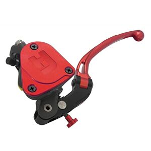 ACCOSSATO Geschmiedete Kupplungspumpe, 19 x 20 cm, mit integriertem Behälter, langer roter Hebel (Knauf+Hebel) für MV Agusta von 2012 bis 2020, CC 675 ACCOSSATO Geschmiedete Kupplungspumpe, 19 x 20 cm, mit integriertem Behälter, langer roter Hebel (Knauf+Hebel) für MV Agusta von 2012 bis 2020, CC 675