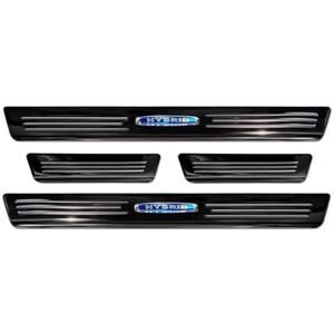 Avisa Schwarz Edelstahl Einstiegsleisten kompatibel mit Ford Kuga III 2019-2024 & FL 2024- 'Hybrid' 4-teilig Avisa Schwarz Edelstahl Einstiegsleisten kompatibel mit Ford Kuga III 2019-2024 & FL 2024- 'Hybrid' 4-teilig