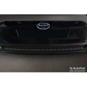 Avisa Matt-Schwarz Edelstahl Heckstoßstangenschutz kompatibel mit Toyota RAV4 (5th Gen.) 2018- & Suzuki Across 2020- 'Ribs' Avisa Matt-Schwarz Edelstahl Heckstoßstangenschutz kompatibel mit Toyota RAV4 (5th Gen.) 2018- & Suzuki Across 2020- 'Ribs'