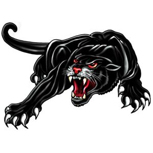 Avisa Aufkleber Panther schwarz 18x12cm Avisa Aufkleber Panther schwarz 18x12cm