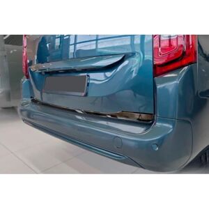 Avisa Schwarz Chrom Edelstahl Heckklappenzierleiste kompatibel mit Toyota Proace City Verso 2019-2024 & Facelift 2024- Avisa Schwarz Chrom Edelstahl Heckklappenzierleiste kompatibel mit Toyota Proace City Verso 2019-2024 & Facelift 2024-