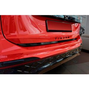 Avisa Schwarz Chrom Edelstahl Heckklappenzierleiste kompatibel mit Volkswagen Tiguan III 2024- Avisa Schwarz Chrom Edelstahl Heckklappenzierleiste kompatibel mit Volkswagen Tiguan III 2024-