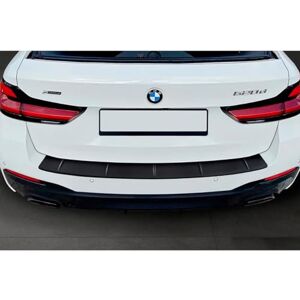 Avisa Matt-Schwarz Edelstahl Heckstoßstangenschutz kompatibel mit BMW 5er Touring (G31) Facelift 2020-2024 mit M-Paket 'Ribs' Avisa Matt-Schwarz Edelstahl Heckstoßstangenschutz kompatibel mit BMW 5er Touring (G31) Facelift 2020-2024 mit M-Paket 'Ribs'
