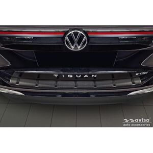 Avisa Schwarz Edelstahl Heckstoßstangenschutz kompatibel mit Volkswagen Tiguan III (CT1) 2024- 'STRONG EDITION' Avisa Schwarz Edelstahl Heckstoßstangenschutz kompatibel mit Volkswagen Tiguan III (CT1) 2024- 'STRONG EDITION'