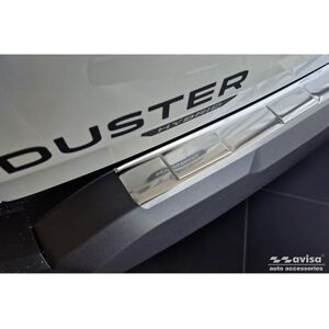 Avisa Edelstahl Heckstoßstangenschutz kompatibel mit Dacia Duster III 2024- 'Ribs' Avisa Edelstahl Heckstoßstangenschutz kompatibel mit Dacia Duster III 2024- 'Ribs'