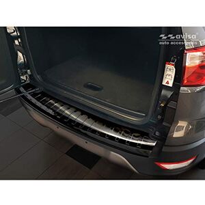 Avisa Schwarz Edelstahl Heckstoßstangenschutz kompatibel mit Ford Ecosport II Facelift 2017- inkl. ST-Line 'Ribs' Avisa Schwarz Edelstahl Heckstoßstangenschutz kompatibel mit Ford Ecosport II Facelift 2017- inkl. ST-Line 'Ribs'