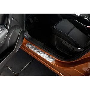 Avisa Edelstahl Einstiegsleisten kompatibel mit Renault Captur II 2020- 'Lines' 4-Teilig Avisa Edelstahl Einstiegsleisten kompatibel mit Renault Captur II 2020- 'Lines' 4-Teilig