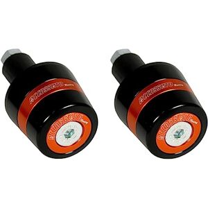 ACCOSSATO Paar Gegengewichte mit orangefarbenem Einsatz für Lenker mit Innenloch von 12 mm bis 20 mm für Yamaha Xj6-N ab 2010 bis 2015 (CC 600) ACCOSSATO Paar Gegengewichte mit orangefarbenem Einsatz für Lenker mit Innenloch von 12 mm bis 20 mm für Yamaha Xj6-N ab 2010 bis 2015 (CC 600)