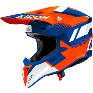 Airoh WRAAAP VISION ORANGE/BLUE GLOSS S Airoh WRAAAP VISION ORANGE/BLUE GLOSS S