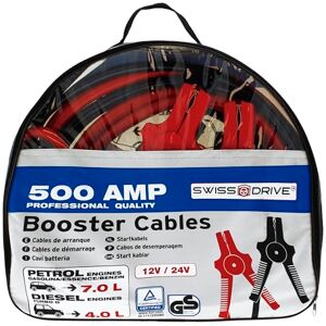 Sumex Indítókábelek - 220AMP, 3m, Fekete és Piros - Jump Lead Cables Sumex Indítókábelek - 220AMP, 3m, Fekete és Piros - Jump Lead Cables