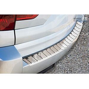 Avisa Edelstahl Heckstoßstangenschutz kompatibel mit BMW X3 (E83) Facelift 2006-2010 'Ribs' Avisa Edelstahl Heckstoßstangenschutz kompatibel mit BMW X3 (E83) Facelift 2006-2010 'Ribs'